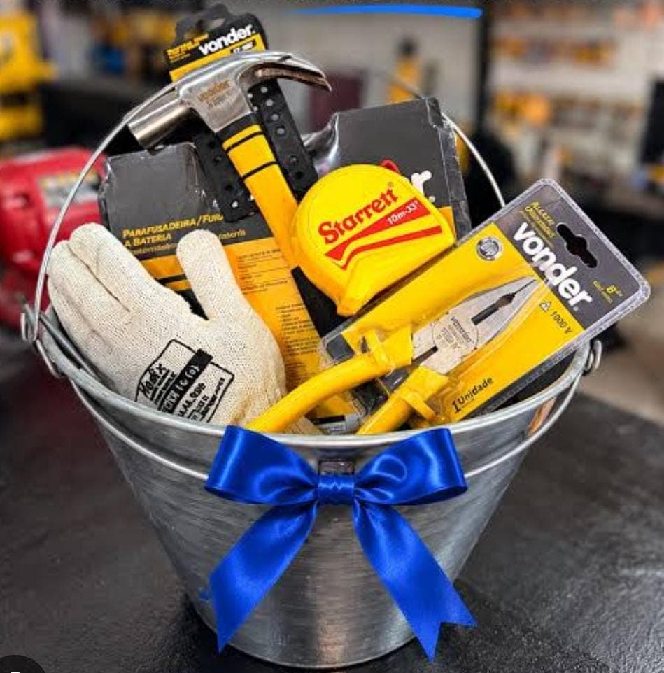 Kit de ferramentas para o noivo